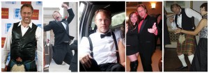 ReidinaKiltorTux Various photos of sex and relationship expert Reid Mihallko wearing a kilt or a tuxedo