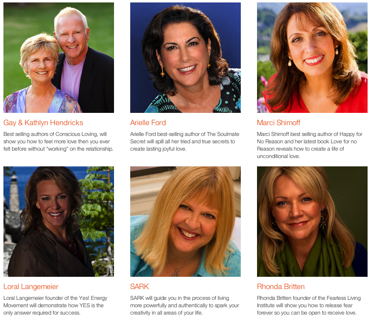 Headshot pics and short bios of Relationship Experts speaking along with sex and relationship expert Reid Mihalko in the 2012 Love On Purpose Telesummit