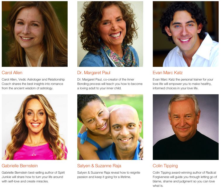 Headshot pics and short bios of Relationship Experts speaking along with sex and relationship expert Reid Mihalko in the 2012 Love On Purpose Telesummit 
