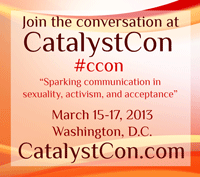 Logo with dates and Twitter Hashtag for Washington DC's Catalyst Conference 2013