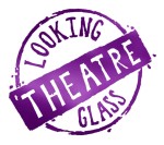 Purple logo for New York City's Looking Glass Theater 