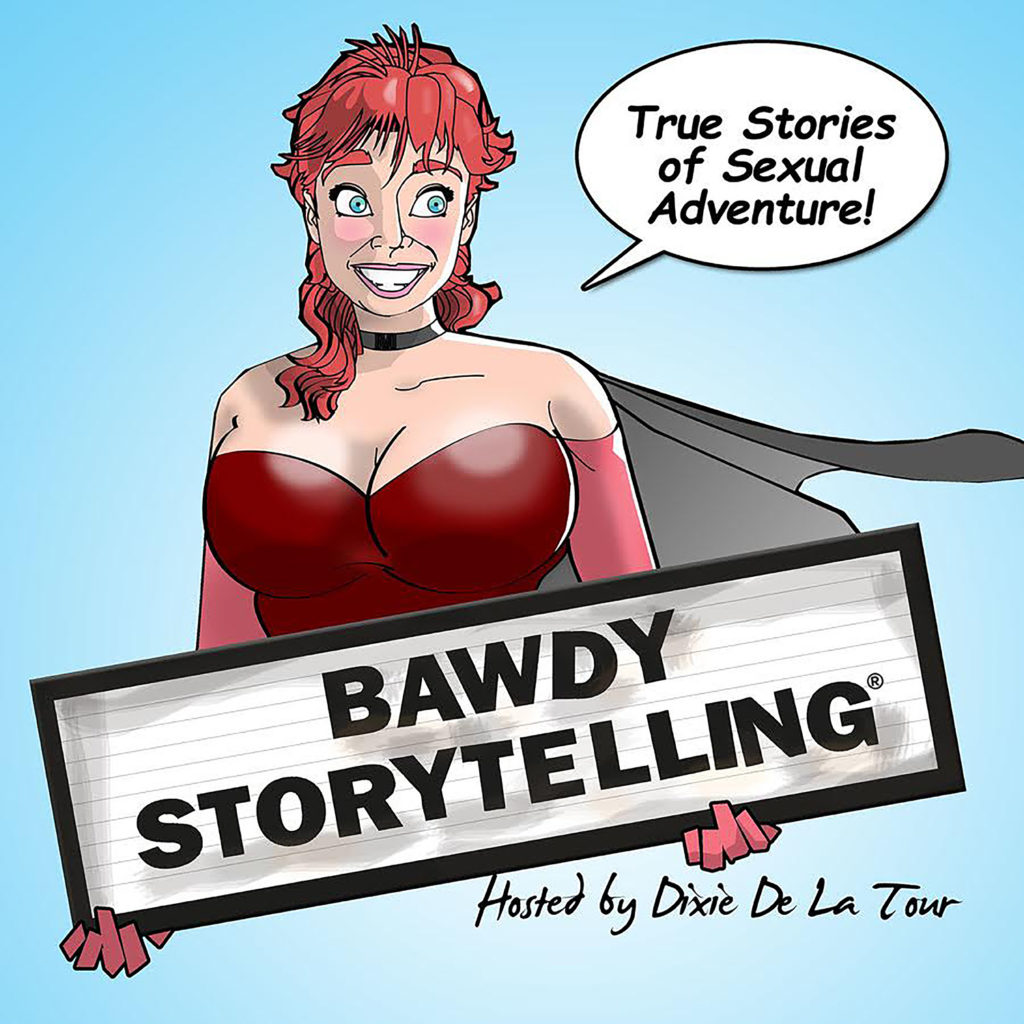 The Bawdy Storytelling podcast logo