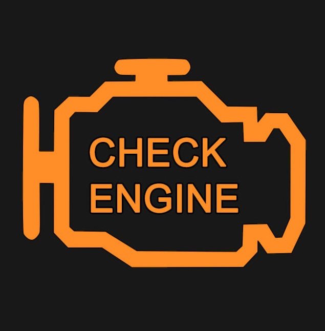 Check engine light image