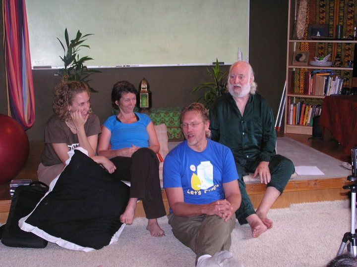 Marcia Baczynski, Betty Martin, Reid Mihalko, Len Daley circa 2010