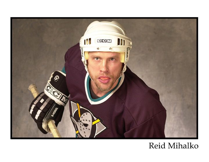 Reid Mihalko headshot hockey player 90s