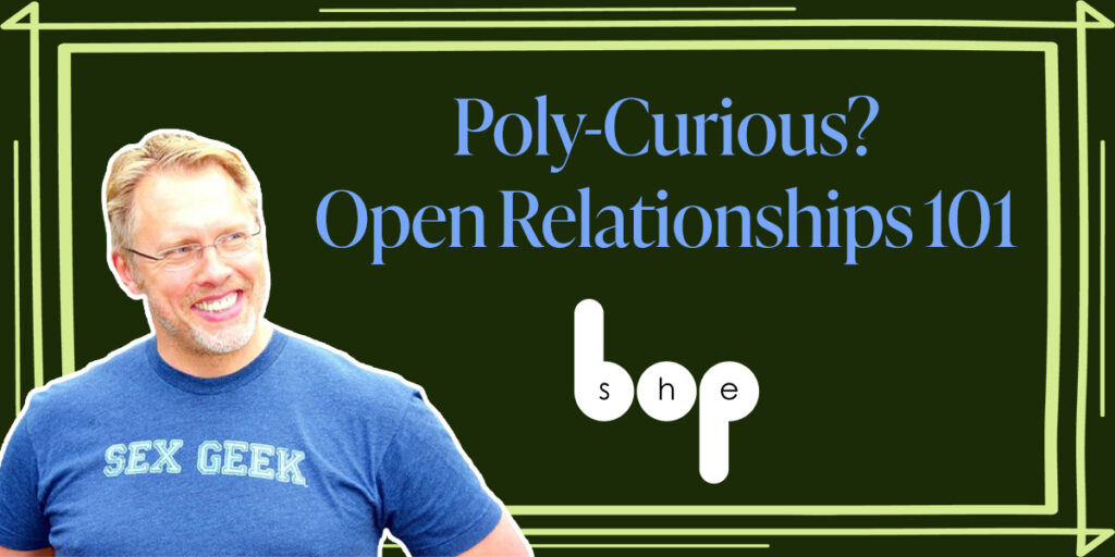 Event banner for Poly-Curious? Open Relationships 101