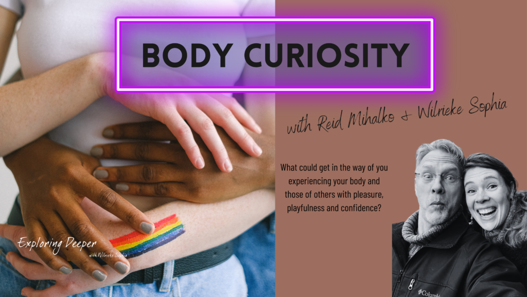 Event Banner for Body Curiosity with Reid Mihalko & Wilrieke Sophia