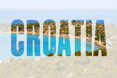 Croatia postcard image