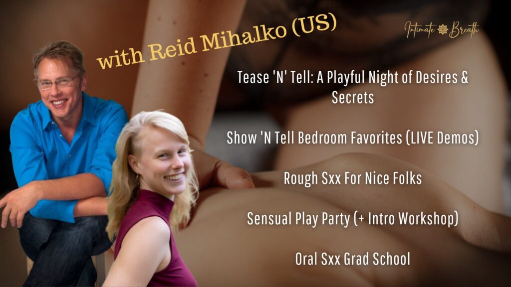 event Banner for Reid's Teaching weekend in Belgium
