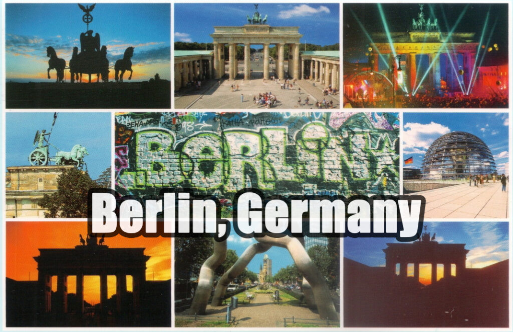 Berlin, Germany postcard