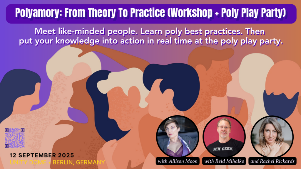 Event Banner for Polyamory: From Theory to Practice (workshop and poly play party) in Berlin