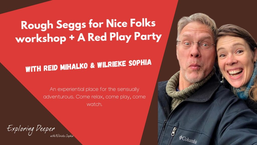 Event Banner for SPECIAL: Red Play Party & Rough Sex for Nice Folks