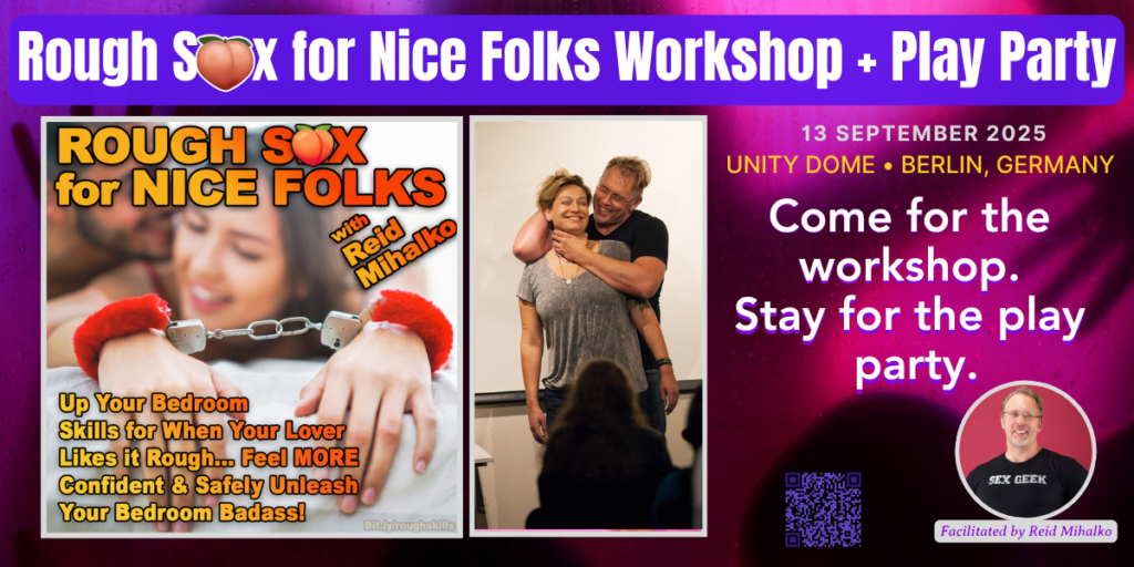 Event Banner for Rough Sex for Nice Folks and Play Party in Berlin