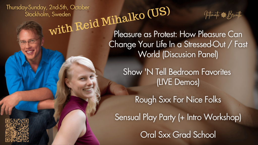 event Banner for Reid's Teaching weekend in Stockholm
