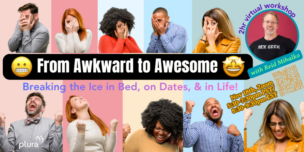Event Banner for Awkward to Awesome Workshop