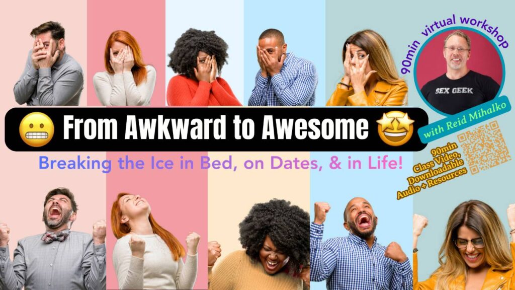 Event Banner for From Awkward to Awesome Workshop