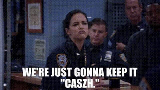 Brooklyn 911 GIF - We're just going to keep it super casual