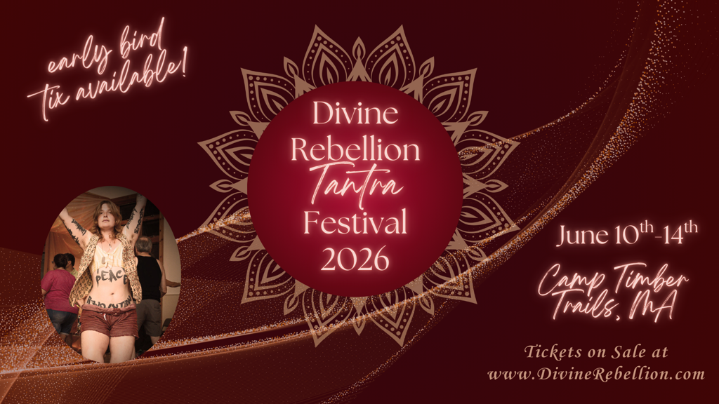 Event Banner for the Divine Rebellion Tantra Festival 2026