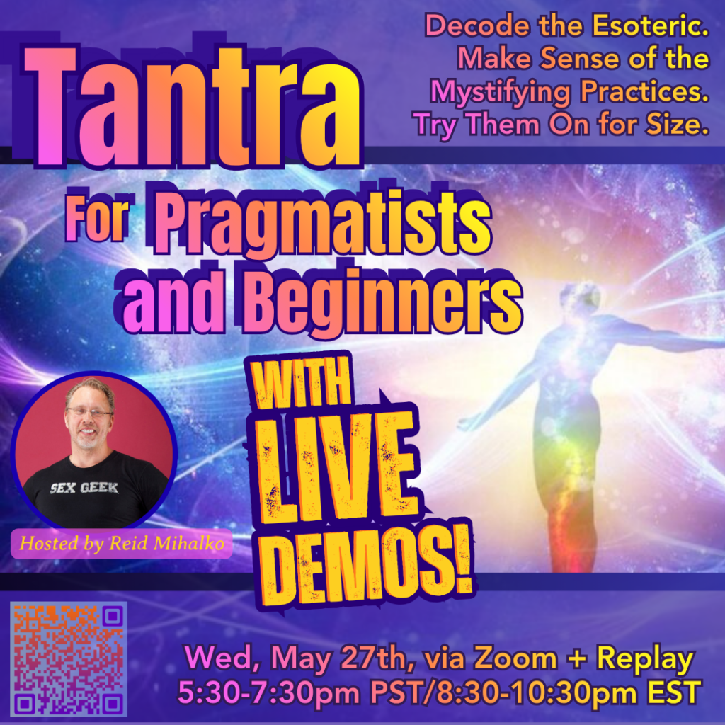 Event Banner for Tantra for Pragmatists and Beginners