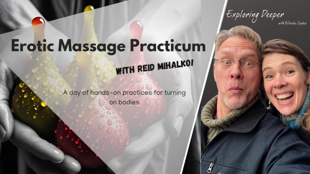 Event Banner for Erotic Massage Practicum