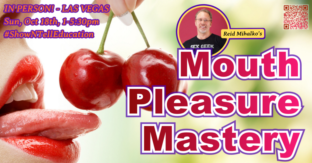 Event banner for Mouth Pleasure Mastery in Las Vegas