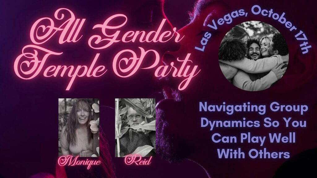 Event Banner for All Gender Temple Party Phoenix October 17th