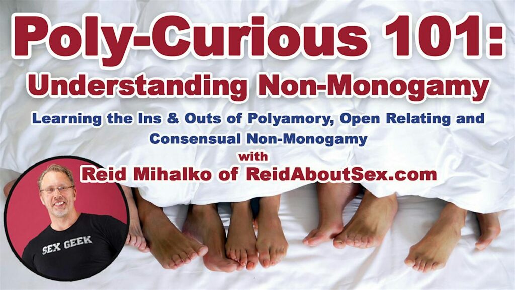 Event banner for Poly-Curious 101: Understanding Non-Monogamy
