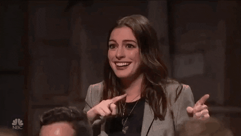 Anne Hathaway mind blown GIF