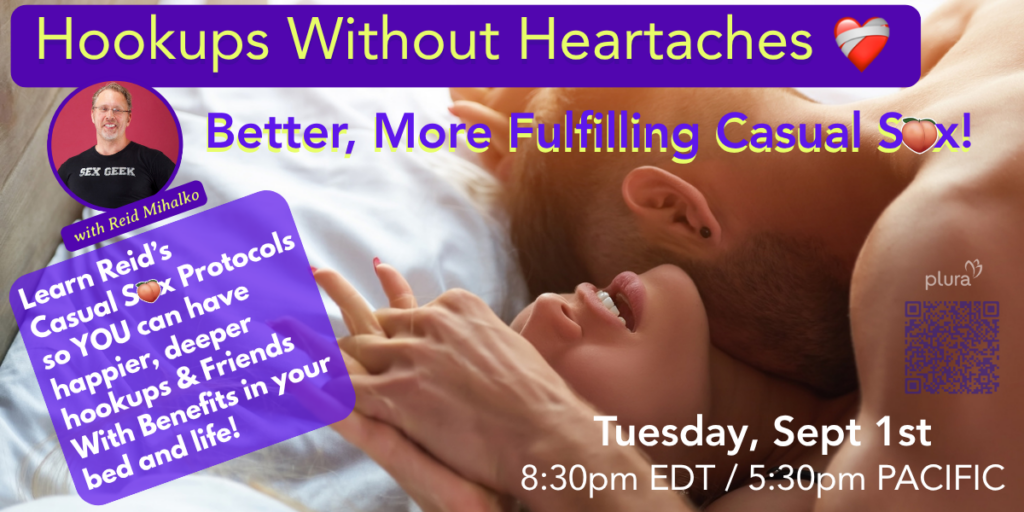 Hookups Without Heartaches workshop promo banner