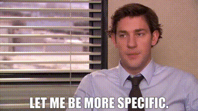 Let me be more specific - The Office GIF
